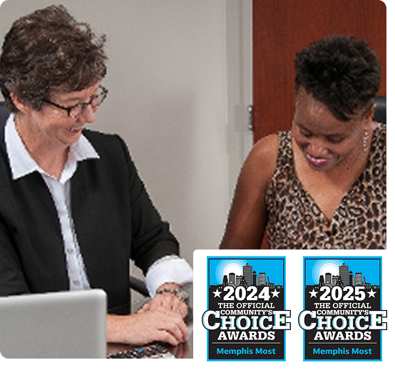 Jo Garner consulting with a client