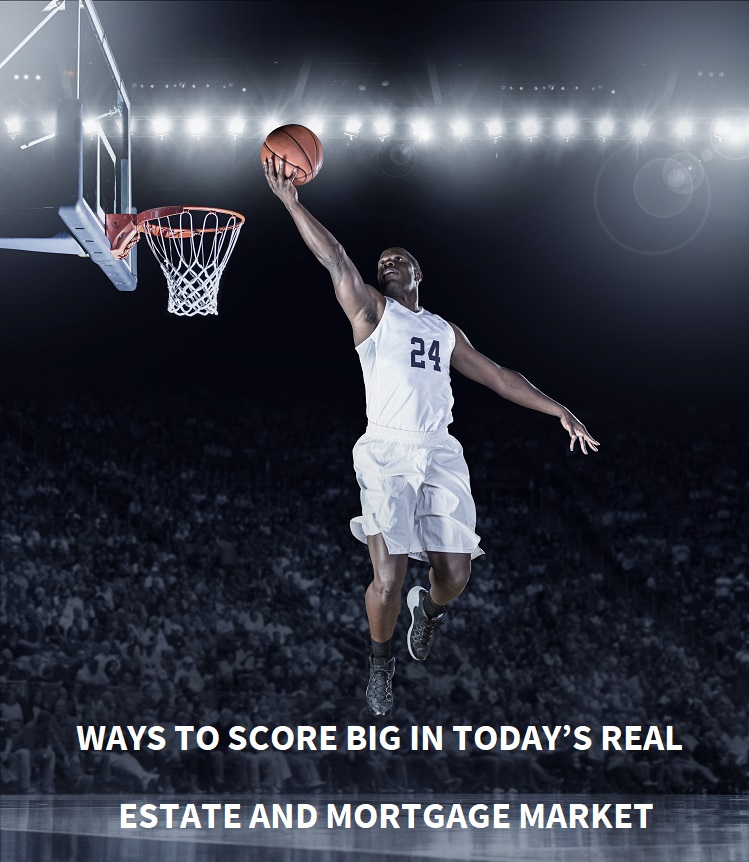 Athletic African American Basketball Player scoring a layup basket